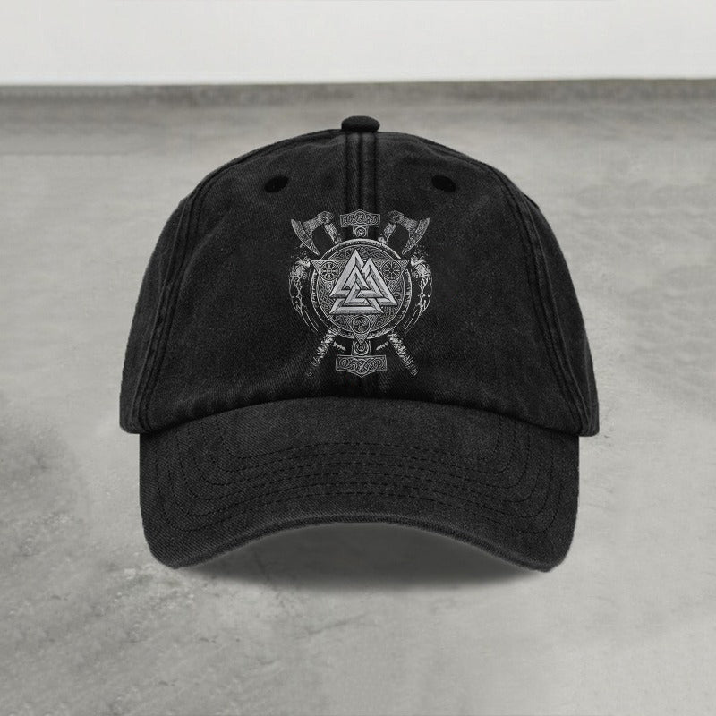Men's Viking Axe Rune Hat