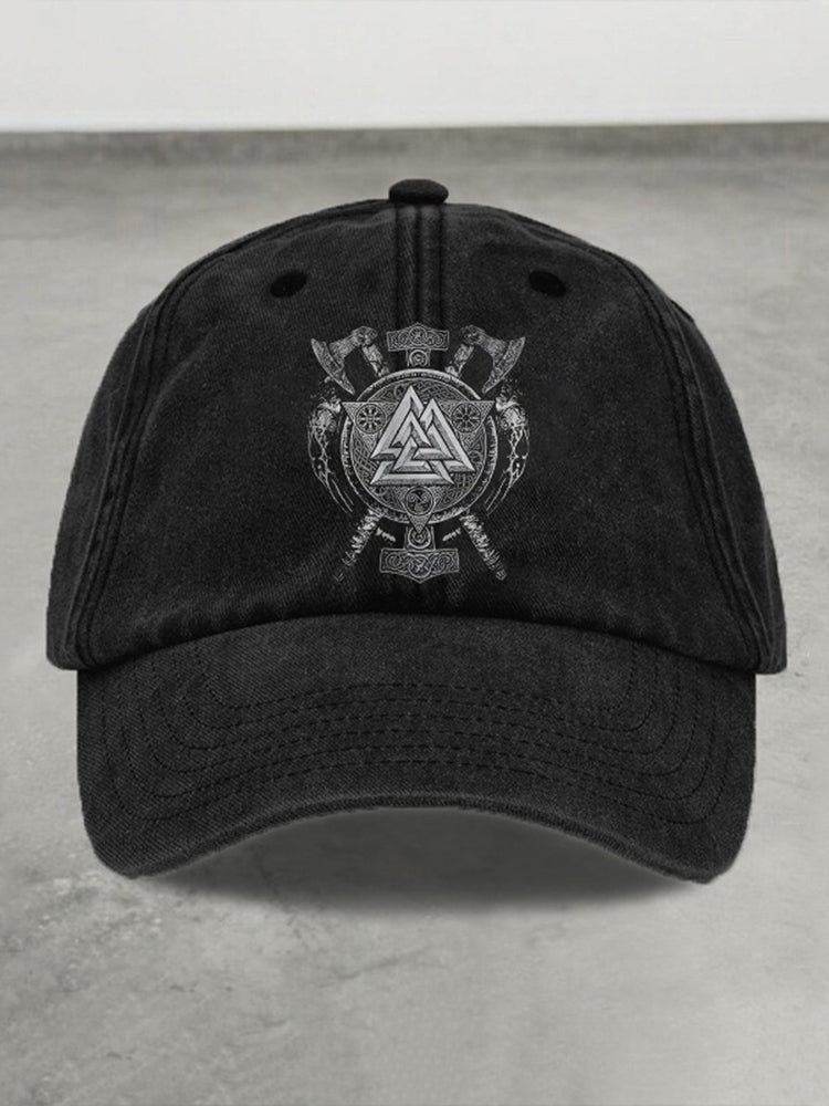 Men's Viking Axe Rune Hat