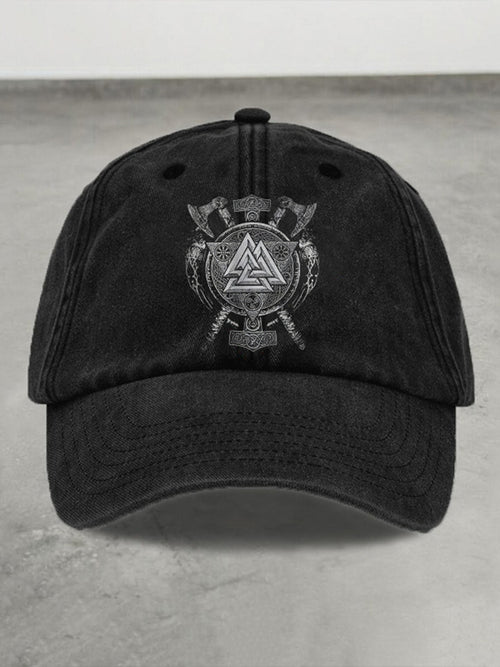 Men's Viking Axe Rune Hat