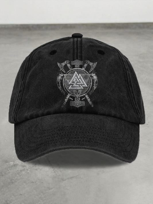 Men's Viking Axe Rune Hat